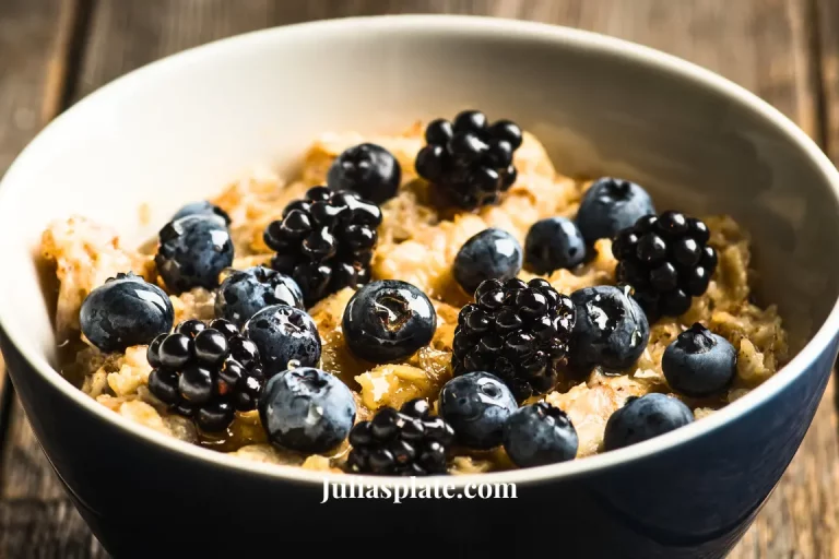 Blueberry Baked Oats