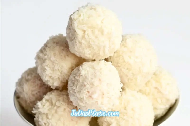 Coconut Snowball Truffles